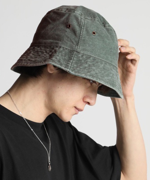 セール】ウォッシュ加工 バケットハット WASHED HAT（ハット