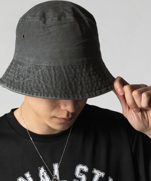 セール】ウォッシュ加工 バケットハット WASHED HAT（ハット