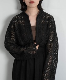 neck arrange lace tops