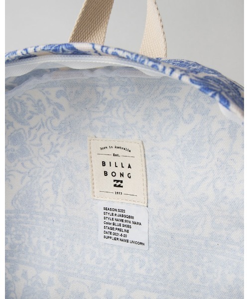 BILLABONG（ビラボン）の「BILLABONG レディース  MINI MAMA バッグ  【2022年夏モデル】/ビラボンリュックサック・バックパック（バックパック/リュック・レディース・ブルー/ピンク系その他/オレンジ系その他・FREE）」の12枚目の写真