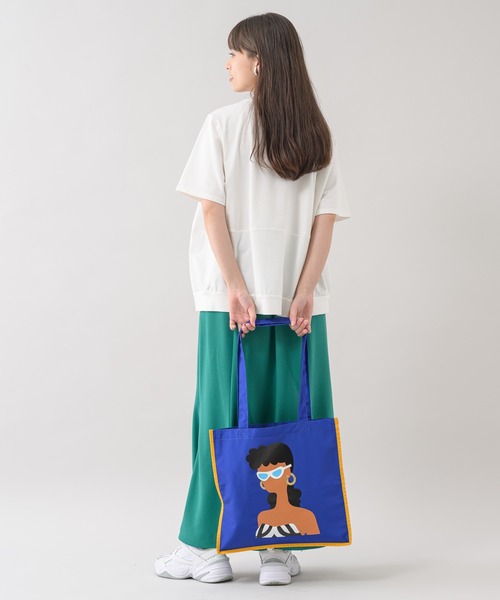 Barbie（バービー）の「Barbie　トートバッグ（トートバッグ・レディース・グリーン/ブルー/ピンク・FREE）」の6枚目の写真