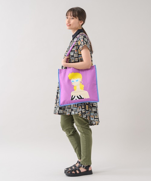 Barbie（バービー）の「Barbie　トートバッグ（トートバッグ・レディース・グリーン/ブルー/ピンク・FREE）」の12枚目の写真