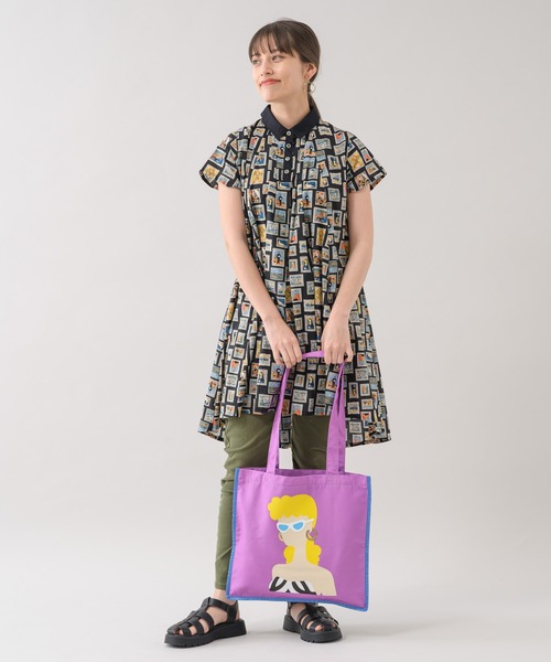 Barbie（バービー）の「Barbie　トートバッグ（トートバッグ・レディース・グリーン/ブルー/ピンク・FREE）」の13枚目の写真