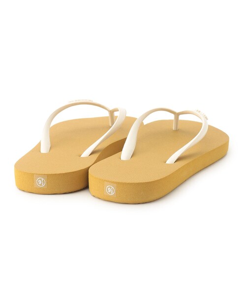 Dessin（デッサン）の「◆Hippobloo Slim Cuba ビーチサンダル（サンダル・レディース・チャコール/カーキ系3/イエロー系9・35）」の6枚目の写真