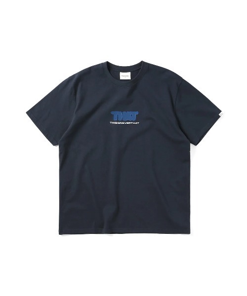 thisisneverthat(ディスイズネバーザット)の「INFLATE-A-THAT TEE(Tシャツ/カットソー・メンズ・ネイビー/オフホワイト/オレンジ/グレー系その他・M/L/XL/S)」の3枚目の写真