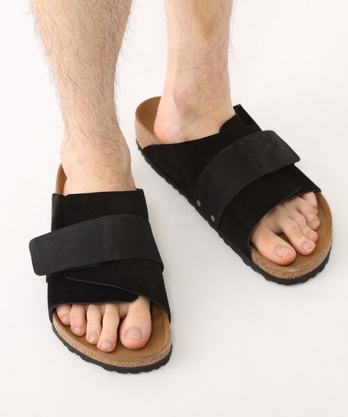 BIRKENSTOCK(ビルケンシュトック)の「【BIRKENSTOCK(ビルケンシュトック)】メンズ Kyoto/キョウト(サンダル・メンズ・ブラック/ライトベージュ・65/75/80)」の11枚目の写真