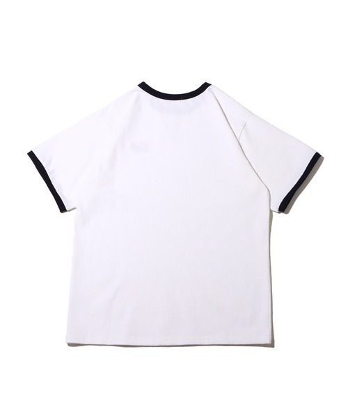 UGG（アグ）の「UGG@mos ネックタグリンガー T / アグ ネックタグリンガー T（Tシャツ/カットソー・レディース・ホワイト/ブラック/ネイビー・M/L/XL）」の9枚目の写真