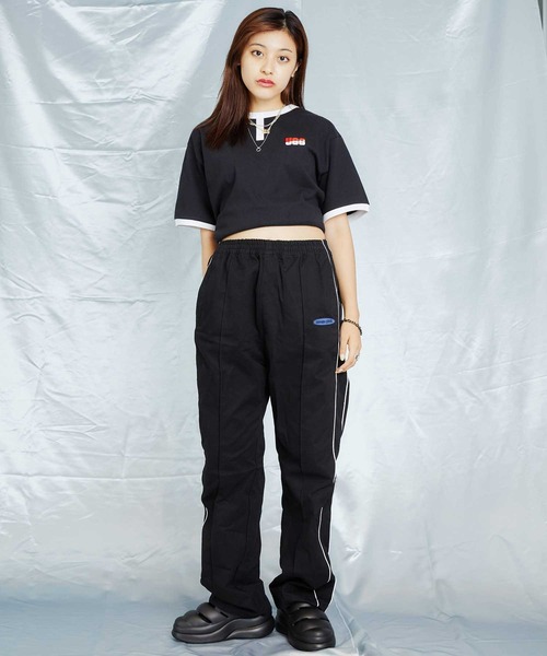 UGG（アグ）の「UGG@mos ネックタグリンガー T / アグ ネックタグリンガー T（Tシャツ/カットソー・レディース・ホワイト/ブラック/ネイビー・M/L/XL）」の19枚目の写真