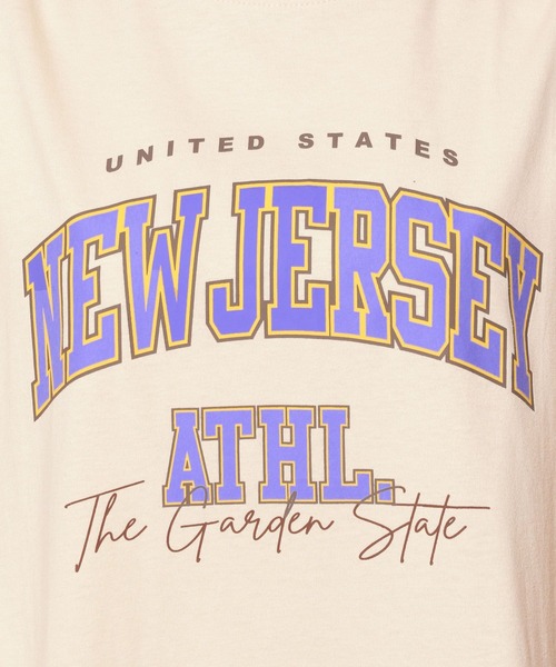 repipi armario（レピピ アルマリオ）の「カレッジロゴフレンチスリーブワンピース（ワンピース・キッズ・ブラック/グリーン/ベージュ・LARGE/MEDIUM/SMALL）」の17枚目の写真