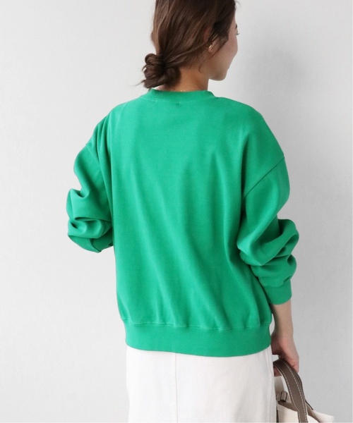 JOURNAL STANDARD relume(ジャーナルスタンダード レリューム)の「《追加2》コットンフライスコンパクトカーディガン(カーディガン/ボレロ・レディース・グリーン/ネイビー/ブルー・FREE)」の12枚目の写真