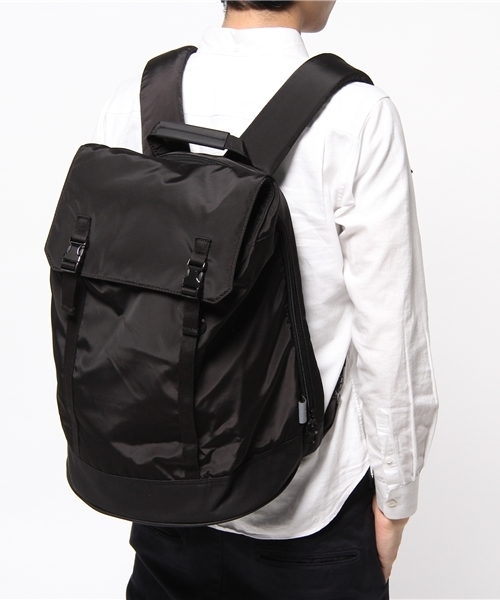 AMERICAN RAG CIE（アメリカンラグシー）の「C6(シーシックス) / C1419(バックパック)（バックパック/リュック・メンズ・ブラック・FREE）」の2枚目の写真