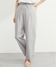 Green　Parks | 麻調ストレートパンツ(その他パンツ)