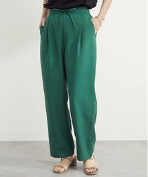 Green　Parks | 麻調ストレートパンツ(その他パンツ)