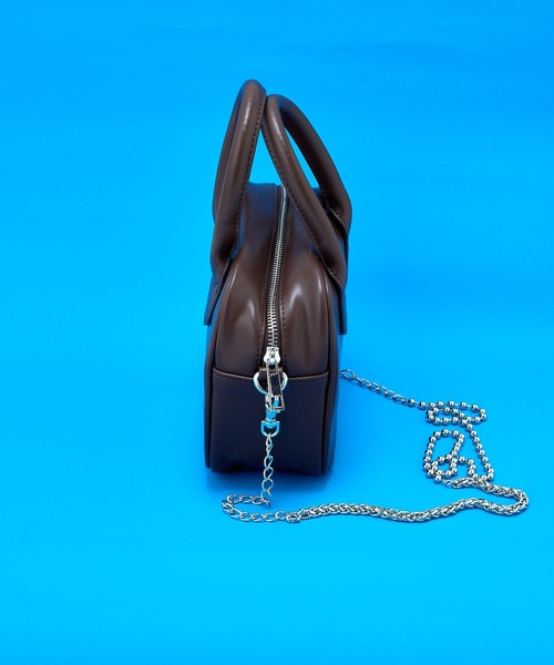 WHO'S WHO gallery（フーズフーギャラリー）の「【SixM/シックスエム】ミニBAG（ハンドバッグ・レディース・ブラウン/ブラック・FREE）」の10枚目の写真