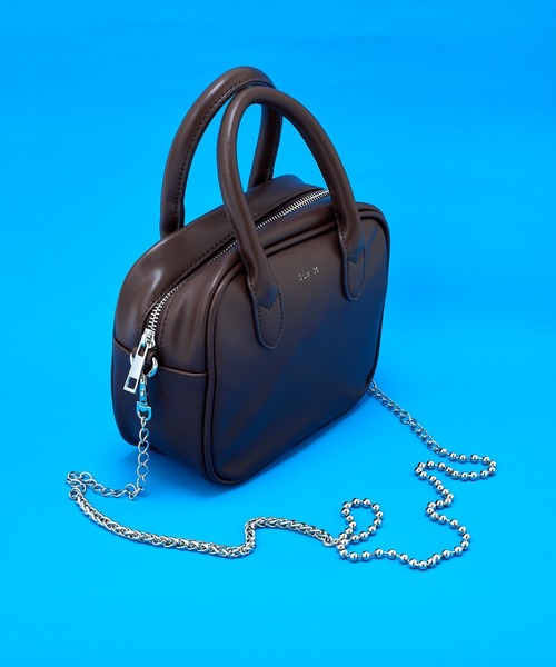 WHO'S WHO gallery（フーズフーギャラリー）の「【SixM/シックスエム】ミニBAG（ハンドバッグ・レディース・ブラウン/ブラック・FREE）」の9枚目の写真