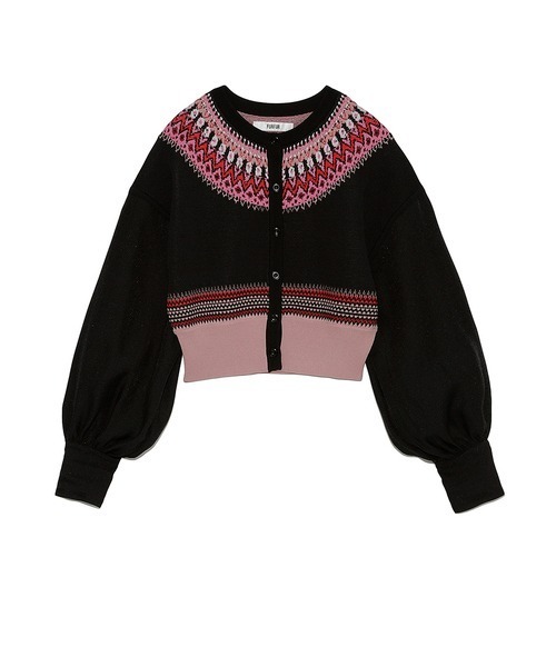 FURFUR（ファーファー）の「ノルディック柄カーディガン（カーディガン