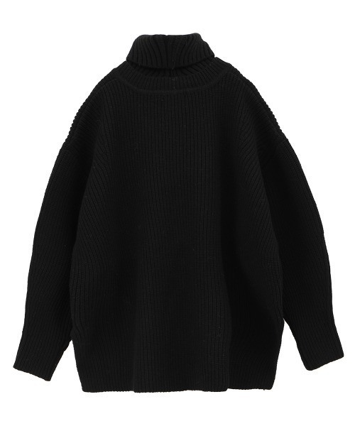 CLANE(クラネ)の「CLANE/クラネ/2WAY NECK WARMER KNIT TOPS(ニット/セーター・レディース・アイボリー/ブラック/ベージュ・1)」の19枚目の写真