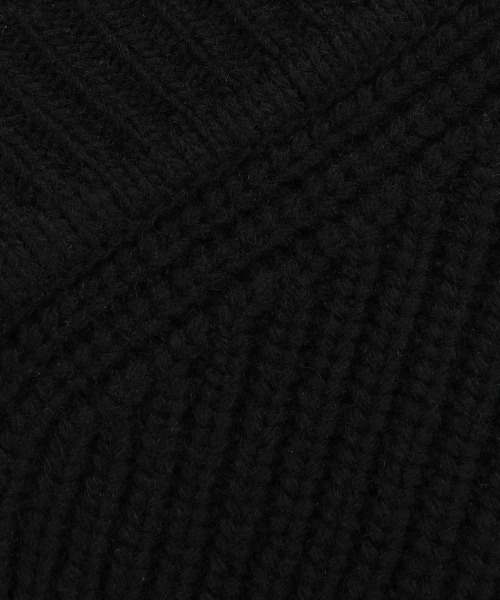CLANE(クラネ)の「CLANE/クラネ/2WAY NECK WARMER KNIT TOPS(ニット/セーター・レディース・アイボリー/ブラック/ベージュ・1)」の7枚目の写真