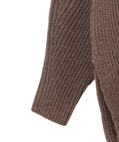 CLANE(クラネ)の「CLANE/クラネ/2WAY NECK WARMER KNIT TOPS(ニット/セーター・レディース・アイボリー/ブラック/ベージュ・1)」の9枚目の写真