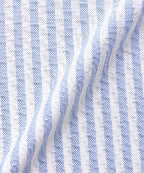 MACKINTOSH LONDON（マッキントッシュ ロンドン）の「ピケストライプ半袖プルオーバーシャツ（Tシャツ/カットソー・メンズ・ベージュ系その他/ブルー系その他2・L/XL/M）」の6枚目の写真