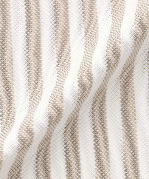 MACKINTOSH LONDON（マッキントッシュ ロンドン）の「ピケストライプ半袖プルオーバーシャツ（Tシャツ/カットソー・メンズ・ベージュ系その他/ブルー系その他2・L/XL/M）」の5枚目の写真