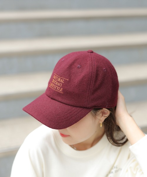 CIAOPANIC TYPY（チャオパニックティピー）の「クラシカル刺繍ロゴキャップ（キャップ・レディース・レッド/ブラック/グリーン・ONE SIZE）」の3枚目の写真