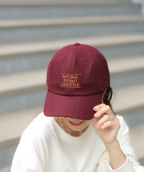 CIAOPANIC TYPY（チャオパニックティピー）の「クラシカル刺繍ロゴキャップ（キャップ・レディース・レッド/ブラック/グリーン・ONE SIZE）」の6枚目の写真