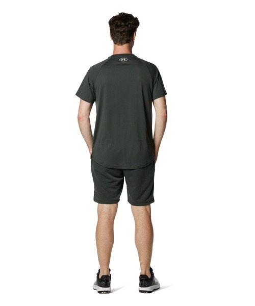 UNDER ARMOUR(アンダーアーマー)の「UAテック ショートスリーブ シャツ 〈ビッグロゴ〉(ベースボール/メンズ)(Tシャツ/カットソー・メンズ・カーキ/ブラック・M/S/L/XL/3XL/XXL)」の8枚目の写真