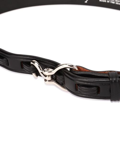 TORY LEATHER(トリーレザー)の「TORY LEATHER/トリーレザー Mini Hoof Pick Belt レザーベルト(ベルト・メンズ・ブラック・34/32/30/28)」の9枚目の写真