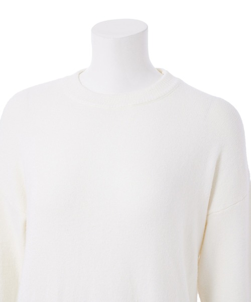 fifth（フィフス）の「サイドスリットニットワンピース（ワンピース・レディース・ブラック/グレー/オフホワイト・M）」の18枚目の写真