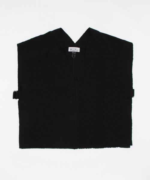 MANASTASH（マナスタッシュ）の「MANASTASH/マナスタッシュ　W's PATCHWORK VEST　パッチワークベスト<br>（ニット/セーター・レディース・ナチュラル/ブラック・M）」の2枚目の写真