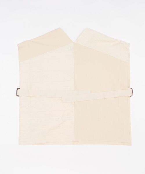 MANASTASH（マナスタッシュ）の「MANASTASH/マナスタッシュ　W's PATCHWORK VEST　パッチワークベスト<br>（ニット/セーター・レディース・ナチュラル/ブラック・M）」の3枚目の写真