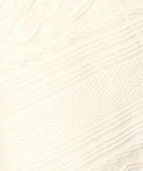 MANASTASH（マナスタッシュ）の「MANASTASH/マナスタッシュ　W's PATCHWORK VEST　パッチワークベスト<br>（ニット/セーター・レディース・ナチュラル/ブラック・M）」の9枚目の写真