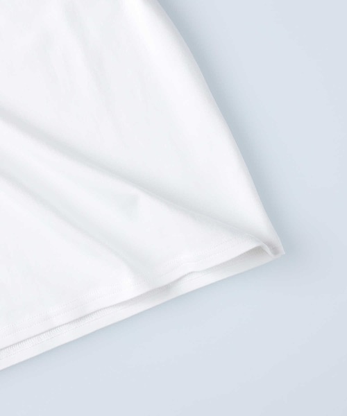 HONEYSUCKLE ROSE（ハニーサックルローズ）の「【HONEYSUCKLE ROSE】レギュラークルーロンＴ（Tシャツ/カットソー・レディース・ホワイト/ブラック・S/M/L）」の16枚目の写真