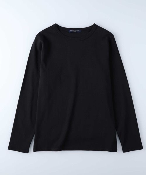 HONEYSUCKLE ROSE（ハニーサックルローズ）の「【HONEYSUCKLE ROSE】レギュラークルーロンＴ（Tシャツ/カットソー・レディース・ホワイト/ブラック・S/M/L）」の5枚目の写真