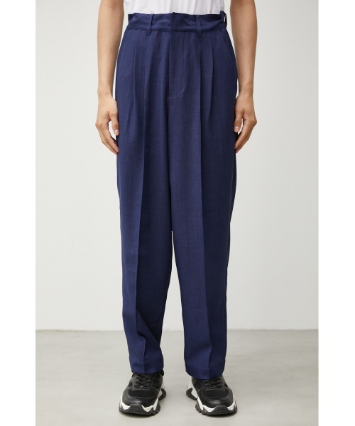 AZUL by moussy(アズールバイマウジー)の「PINTUCK COMFORTABLE TROUSERS/ピンタックコンフォータブルトラウザーズ(その他パンツ・メンズ・ダークネイビー/ブラウン・MEDIUM/LARGE)」の15枚目の写真