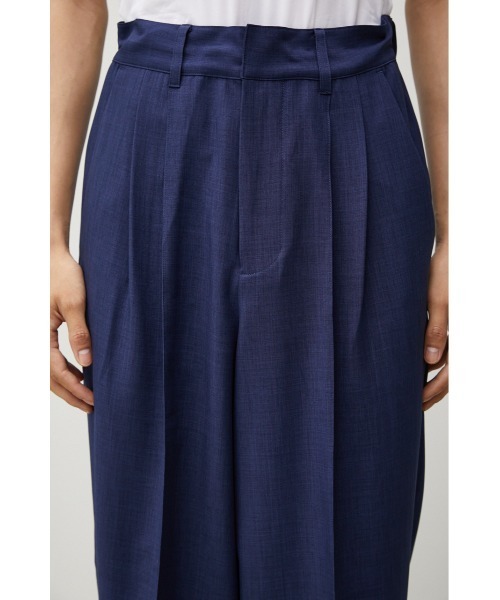 AZUL by moussy(アズールバイマウジー)の「PINTUCK COMFORTABLE TROUSERS/ピンタックコンフォータブルトラウザーズ(その他パンツ・メンズ・ダークネイビー/ブラウン・MEDIUM/LARGE)」の18枚目の写真