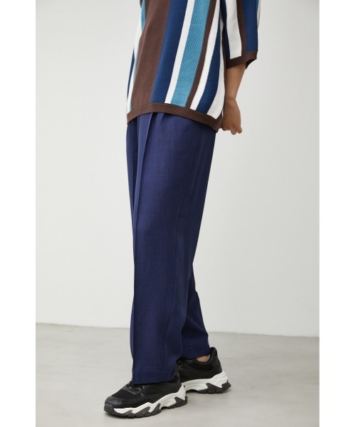 AZUL by moussy(アズールバイマウジー)の「PINTUCK COMFORTABLE TROUSERS/ピンタックコンフォータブルトラウザーズ(その他パンツ・メンズ・ダークネイビー/ブラウン・MEDIUM/LARGE)」の12枚目の写真