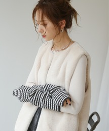 frames RAY CASSIN | WEB限定 フェイクファーベスト(ベスト)