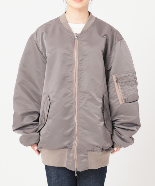 STAMMBAUM US AF L2B JACKET(Tall) グレーA journal standard L'essage（ジャーナルスタンダードレサージュ）の