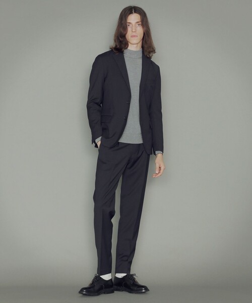 MACKINTOSH LONDON(マッキントッシュ ロンドン)の「【Breasy Jacket】ストレッチツイル無地セットアップパンツ(その他パンツ・メンズ・ダークネイビー・36/38/40/42)」の2枚目の写真