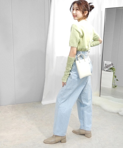 minia（ミニア）の「ソックスブーツ　◆（ブーツ・レディース・ブラック/ベージュ/モカ/カーキ・LL/M/S/L）」の21枚目の写真