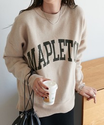 DISCOAT | ジャガードロゴプルオーバー(ニット/セーター)