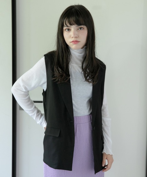 GLOBAL WORK（グローバルワーク）の「シアーメローインナー/AND YUA ANY/150898（その他トップス・キッズ・ホワイト/ブラック/ブルー/パープル系その他5・150cm/160cm）」の14枚目の写真