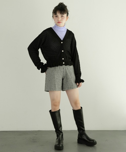 GLOBAL WORK（グローバルワーク）の「シアーメローインナー/AND YUA ANY/150898（その他トップス・キッズ・ホワイト/ブラック/ブルー/パープル系その他5・150cm/160cm）」の17枚目の写真