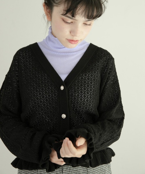 GLOBAL WORK（グローバルワーク）の「シアーメローインナー/AND YUA ANY/150898（その他トップス・キッズ・ホワイト/ブラック/ブルー/パープル系その他5・150cm/160cm）」の9枚目の写真