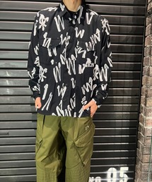 ARROW CUT JACQUARD SHIRT