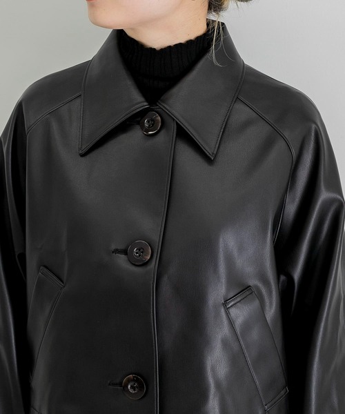 COOME(コーメ)の「COOME ECHO LEATHERSHORT JACKET COOME(コーメ)の「COOME ECHO LEATHERSHORT JACKET