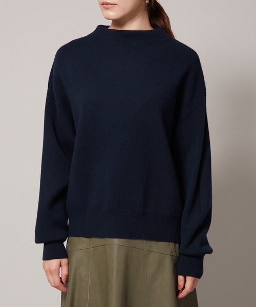 ROPE'（ロペ）の「【新色追加】スウェットライクボートネックニット（ニット/セーター・レディース・オフホワイト/ベージュ/ネイビー/ピンク系その他2・38）」の8枚目の写真