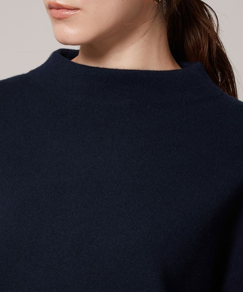 ROPE'（ロペ）の「【新色追加】スウェットライクボートネックニット（ニット/セーター・レディース・オフホワイト/ベージュ/ネイビー/ピンク系その他2・38）」の11枚目の写真